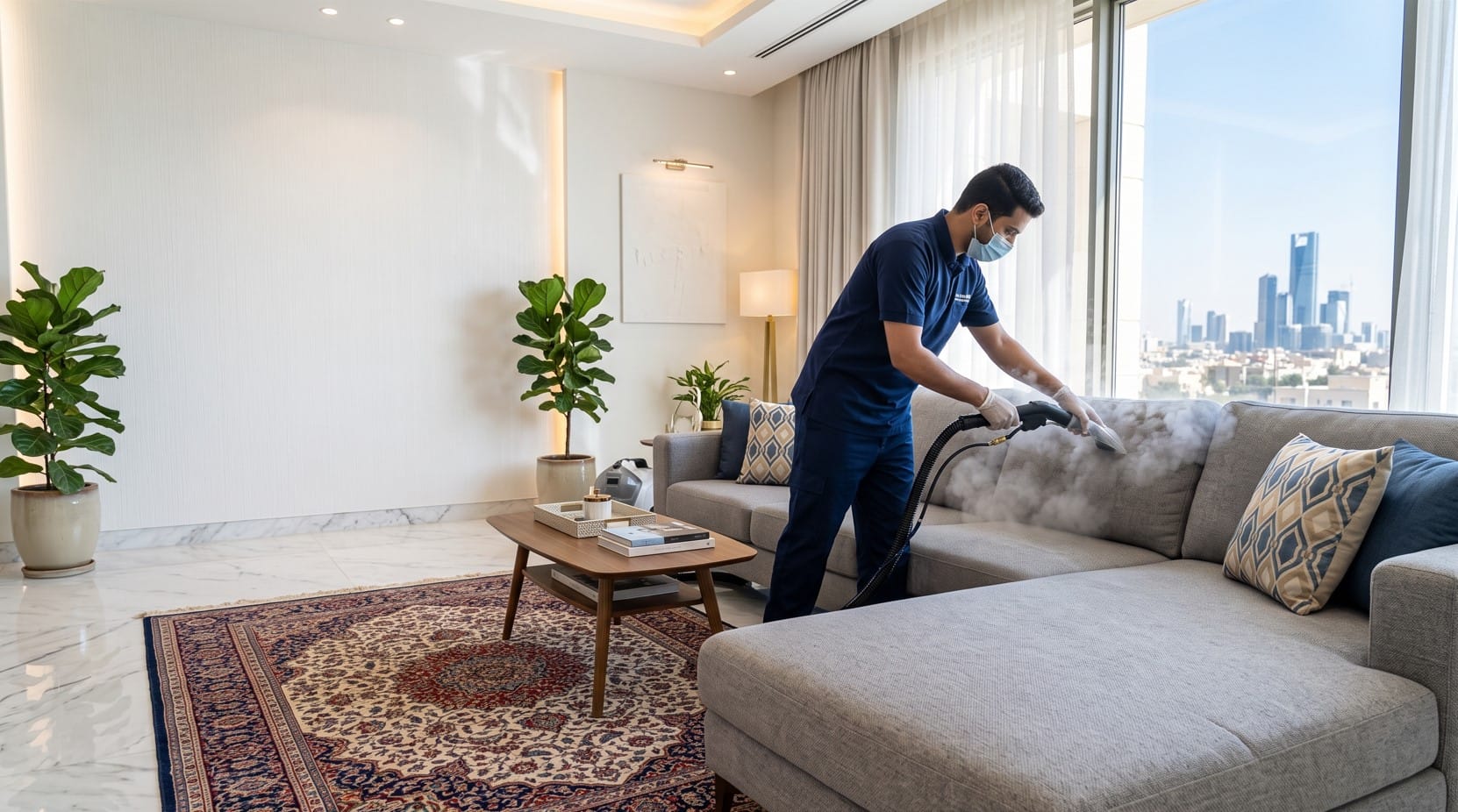 شركة تنظيف بالبخار في الرياض