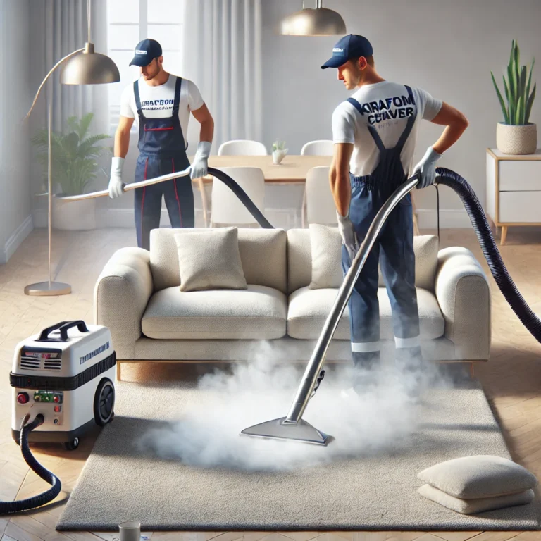خدمات التنظيف بالبخار وغسيل السجاد والكنب والمجالس والستائر